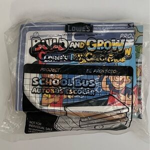 *BN Lowe's Build and Grow School House and Bus Kit